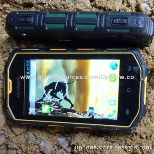 Dual-SIM 4.0-inch Smartphone, IP68 Waterproof, 2,400mAh Li-ion Battery
